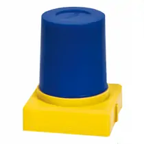 Schuler Dental S-U-MILLING-WAX - фрезерный воск, синий супертвердый, непрозрачный, 45 г